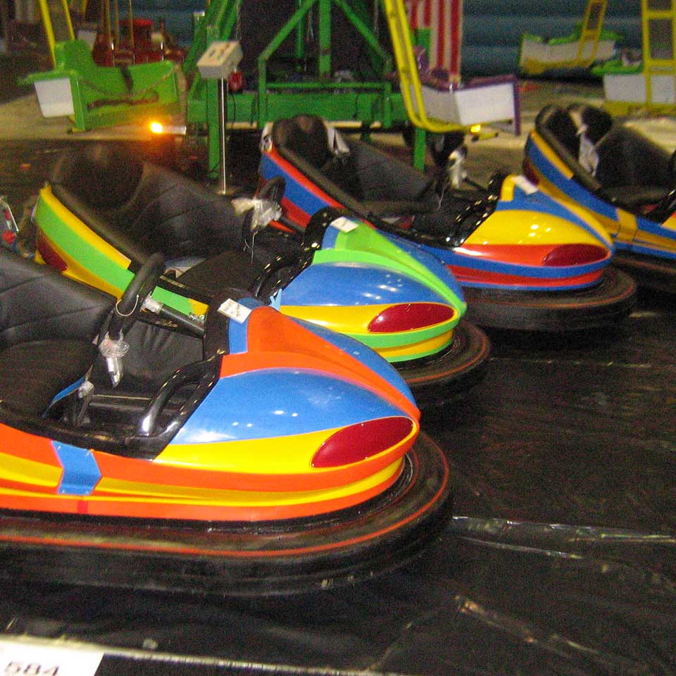 bumper cars on water